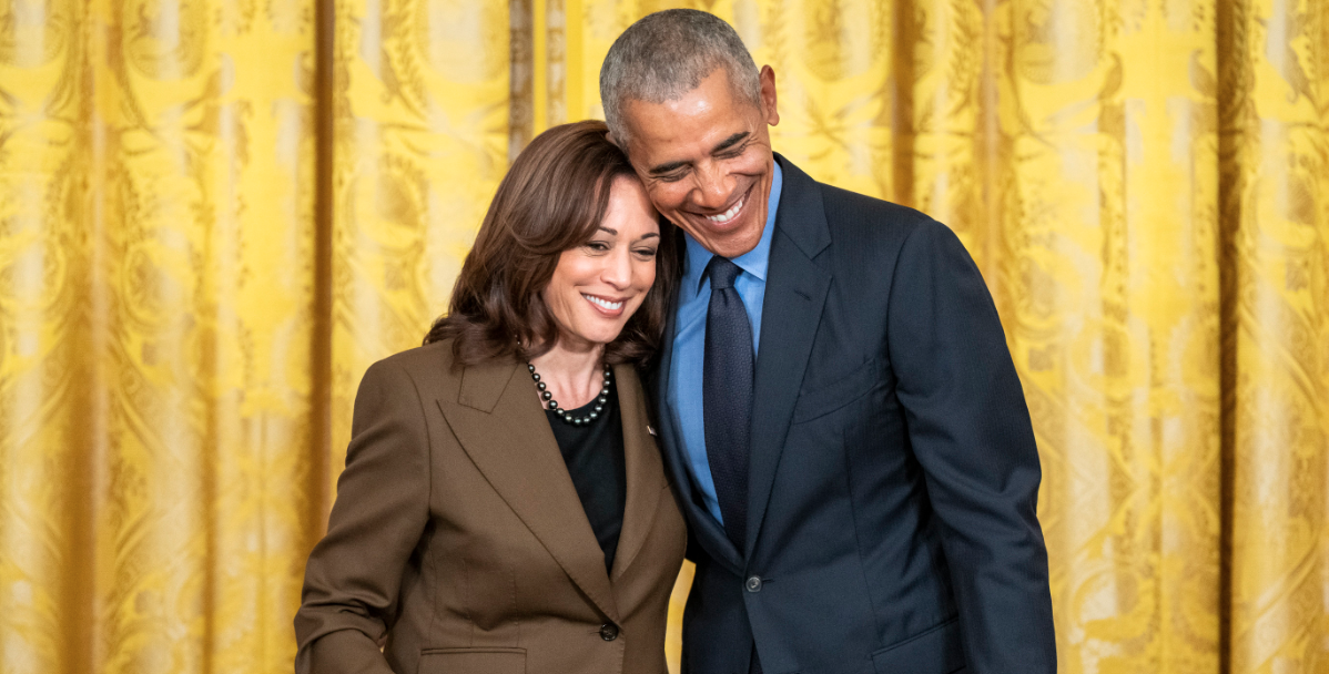 Obamas kraftfulla hyllning till Kamala Harris: ’Hoppet är tillbaka’