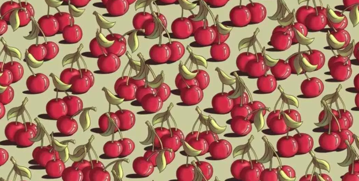 Kan du hitta tomaten bland körsbären? Endast 10 % klarar det på under 5 sekunder