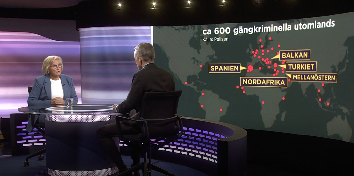 Svensk brottslighet kontrolleras från utlandet: 600 gängledare avslöjade