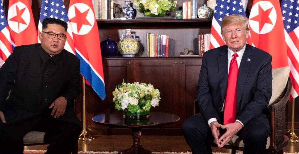 Trump planerar möte med Kim Jong-un för att undvika krig