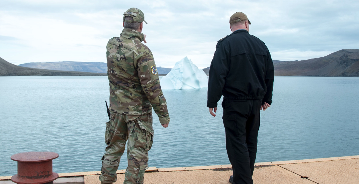 Danmark varnar för att Arktis kan bli en geopolitisk brännpunkt