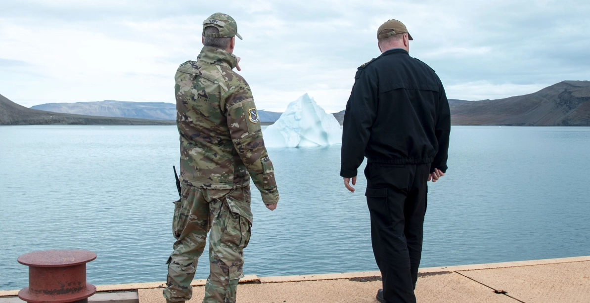 Danmark varnar för att Arktis kan bli en geopolitisk brännpunkt