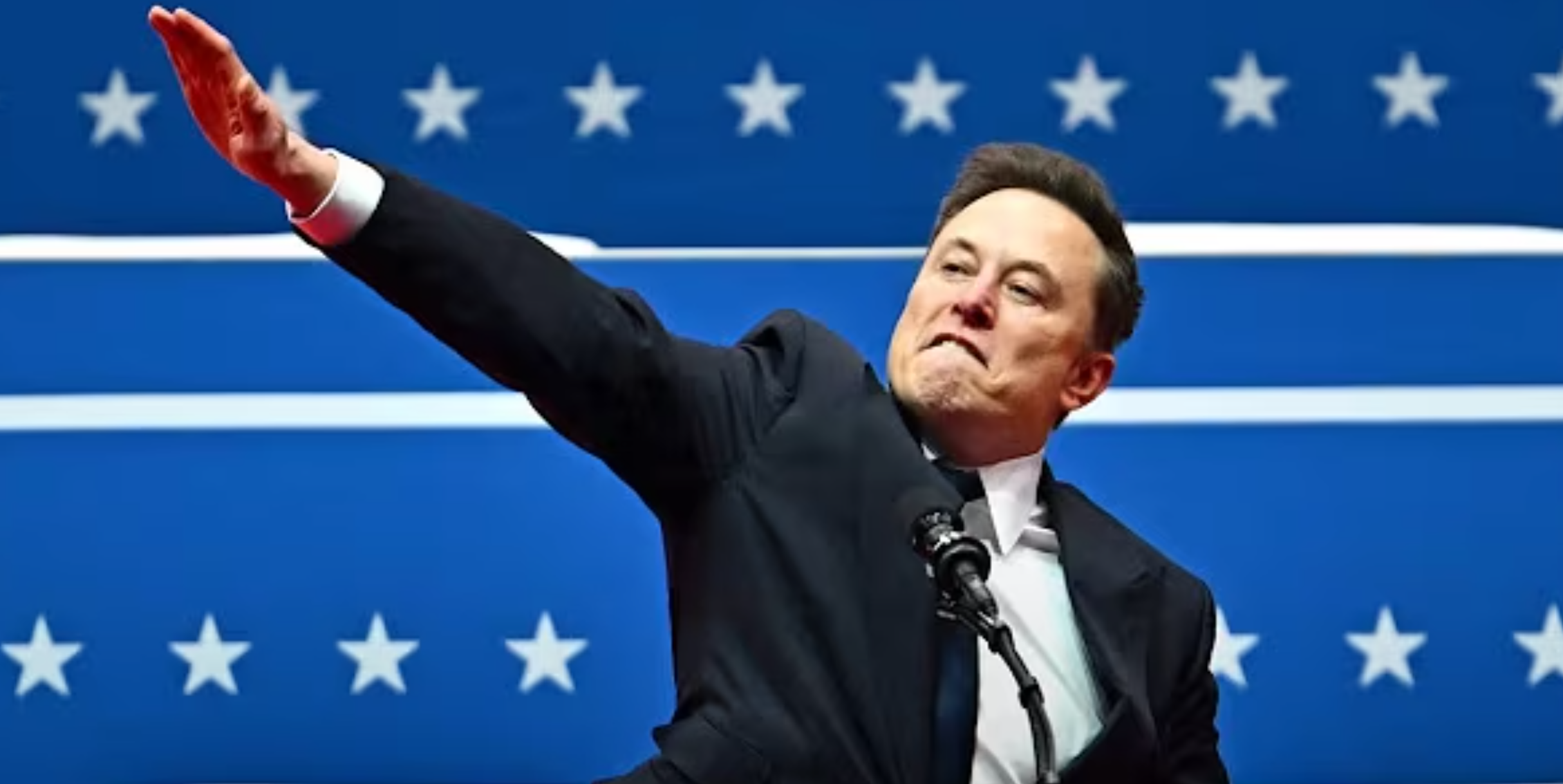 Elon Musk kritiseras för att normalisera farlig gest: ”Fullkomligt oacceptabelt”