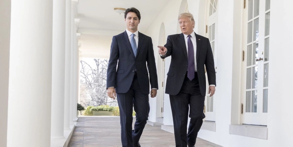 Trump hånar Trudeau med nytt öknamn