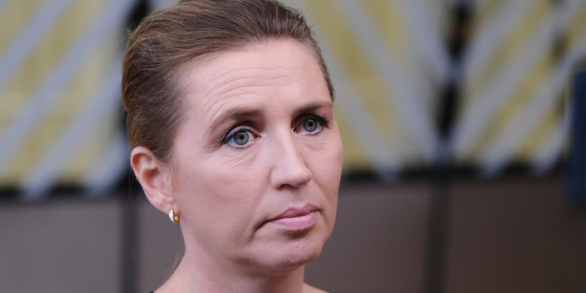 Danmarks statsminister Mette Frederiksen har blivit överfallen