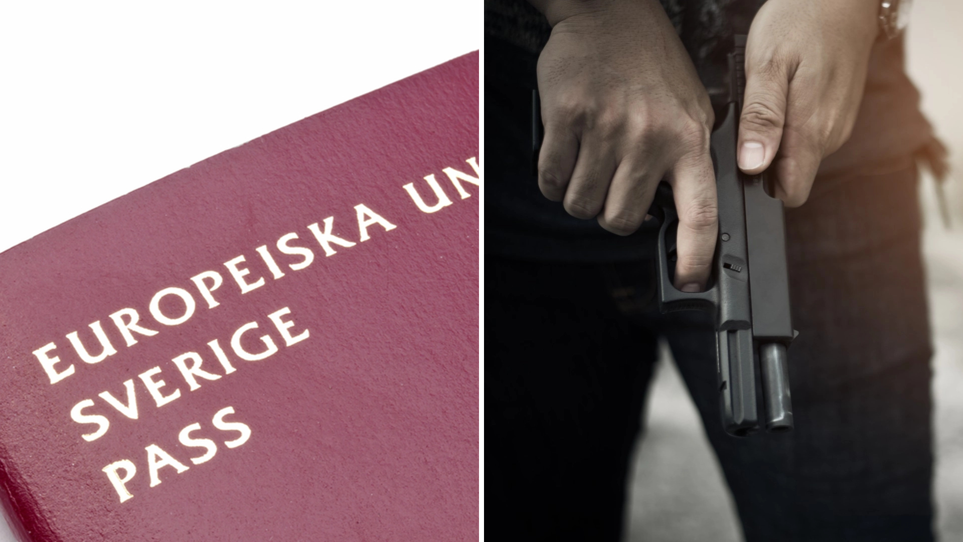 Slut med saft och bullar politik: Regeringen vill kunna dra in gängkriminellas svenska pass