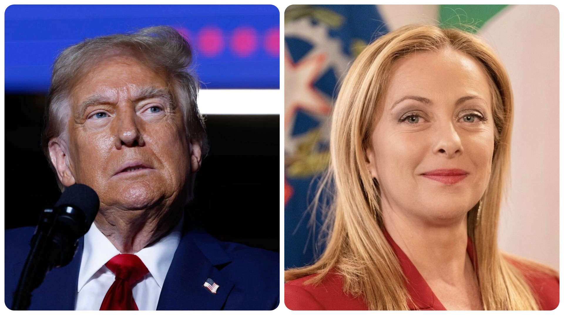 Italiens Meloni ansluter till Europas högerledare vid Trumps ceremoni